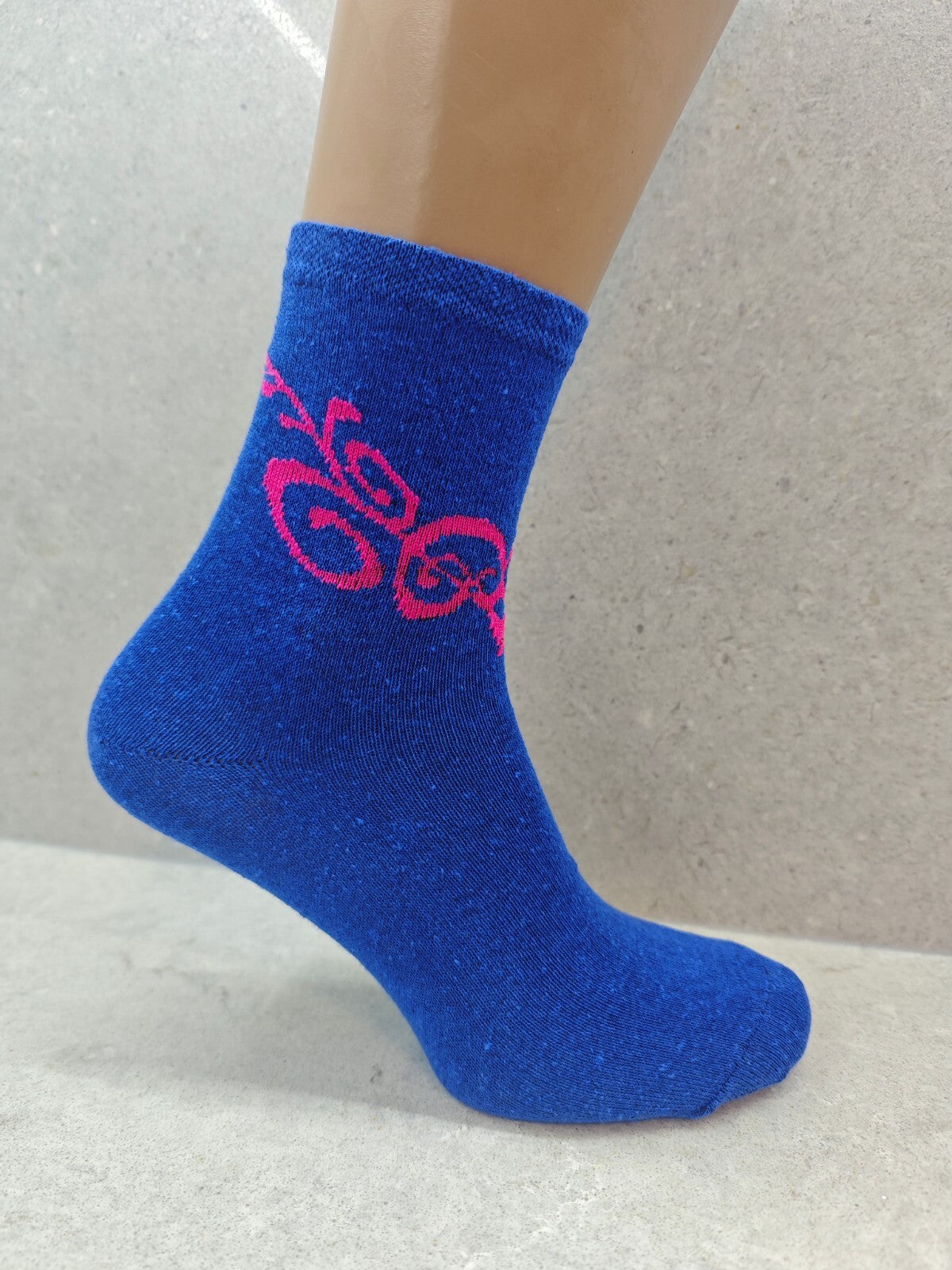 Set of 6 Pairs Women’s Tattoo Pattern Socks – Stylish & Comfortable Crew Socks