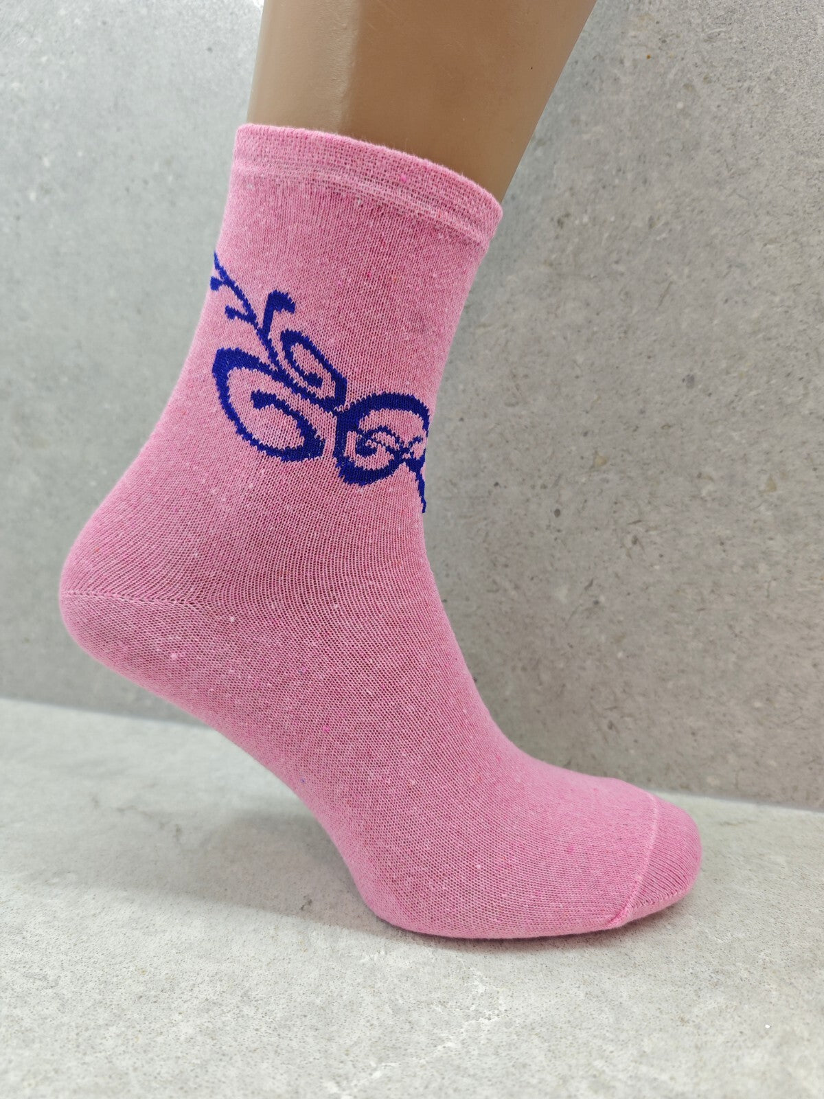 Set of 6 Pairs Women’s Tattoo Pattern Socks – Stylish & Comfortable Crew Socks